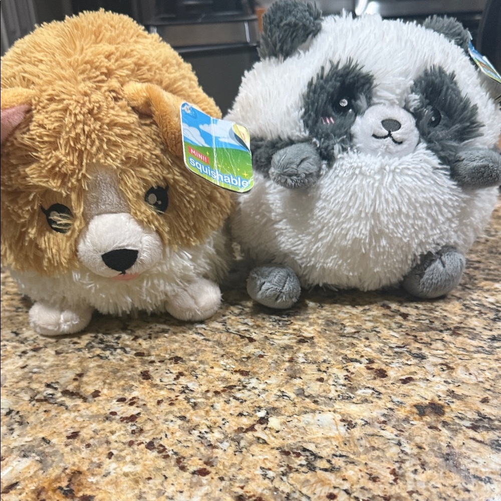 Squishable set of 2 stuffed animals